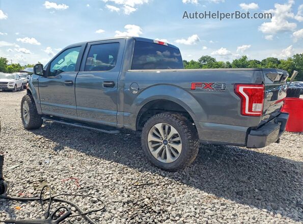 1FTEW1EP2HFC29580 2017 FORD F150 Серый Задняя левая четверть