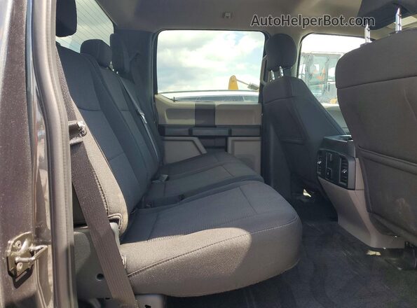 1FTEW1EP2HFC29580 2017 FORD F150 Серый Вид задних сидений