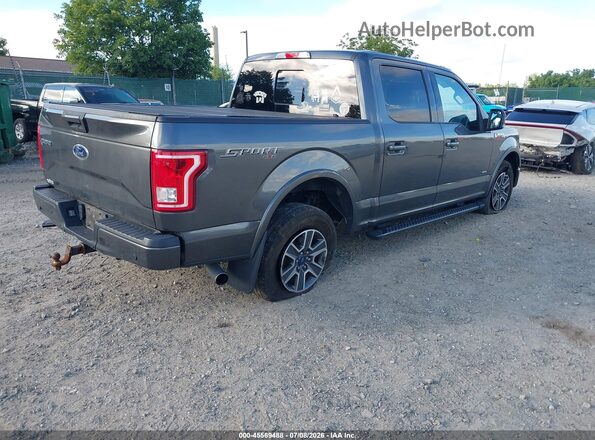 1FTEW1EP2HFC49005 2017 FORD F150 Gray Հետևի աջ