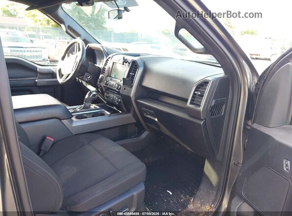 1FTEW1EP2HFC49005 2017 FORD F150 Gray Սալոնի դիմացի տեսք