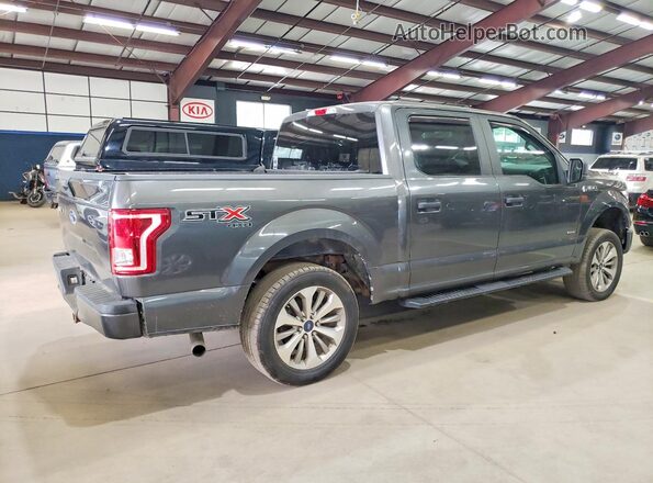 1FTEW1EP2HFC58027 2017 FORD F150 Серый Задняя правая четверть