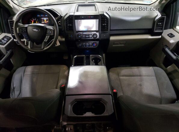 1FTEW1EP2HFC58027 2017 FORD F150 Серый Вид панели приборов