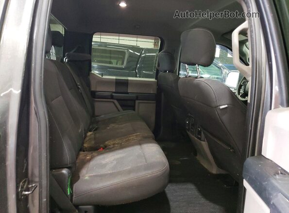 1FTEW1EP2HFC58027 2017 FORD F150 Серый Вид задних сидений