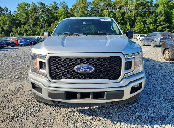 1FTEW1EP2JFB93735 2018 FORD F150 Серебряный Вид спереди