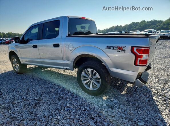 1FTEW1EP2JFB93735 2018 FORD F150 Серебряный Задняя левая четверть