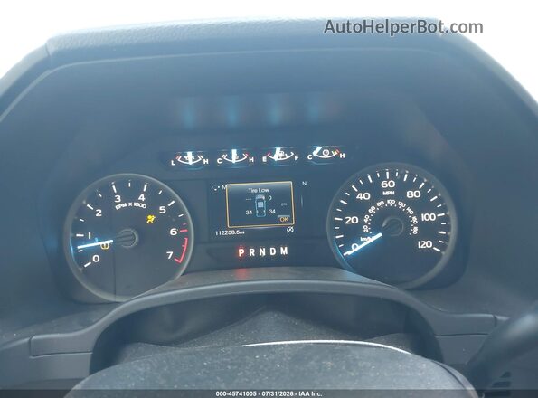 1FTEW1EP2KFA44047 2019 FORD F150 Dark Blue Vista de los asientos traseros