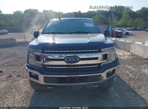 1FTEW1EP2KFA44047 2019 FORD F150 Dark Blue Vista del cuadro de instrumentos