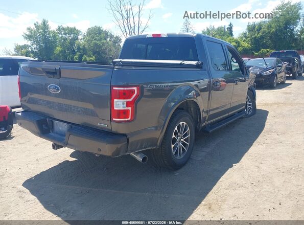 1FTEW1EP2KFB61997 2019 FORD F150 Gray Задня права чверть