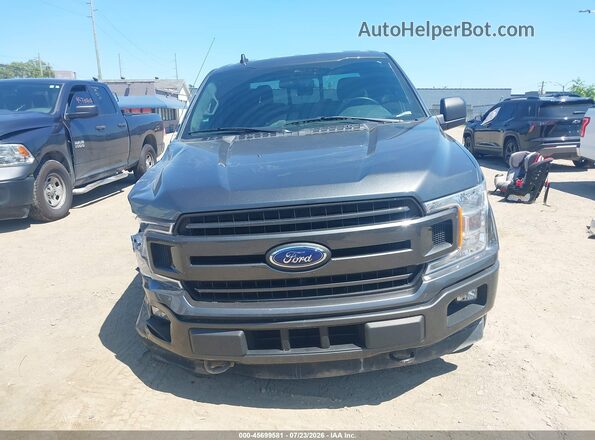 1FTEW1EP2KFB61997 2019 FORD F150 Gray Вид щитка приладів