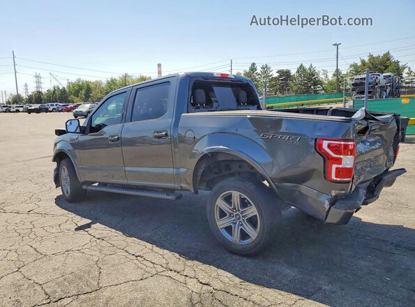 1FTEW1EP2KFC25259 2019 FORD F150 Серый Задняя левая четверть