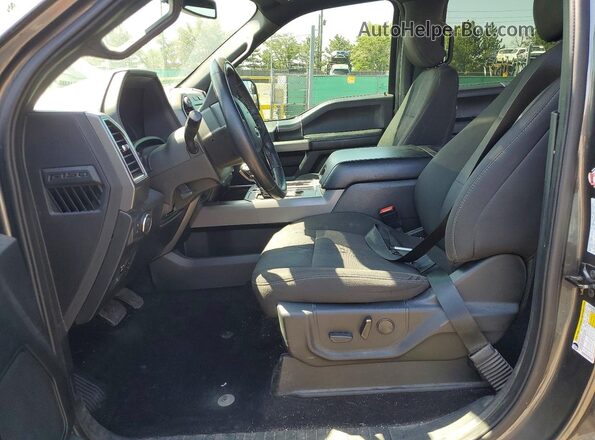 1FTEW1EP2KFC25259 2019 FORD F150 Серый Вид салона спереди