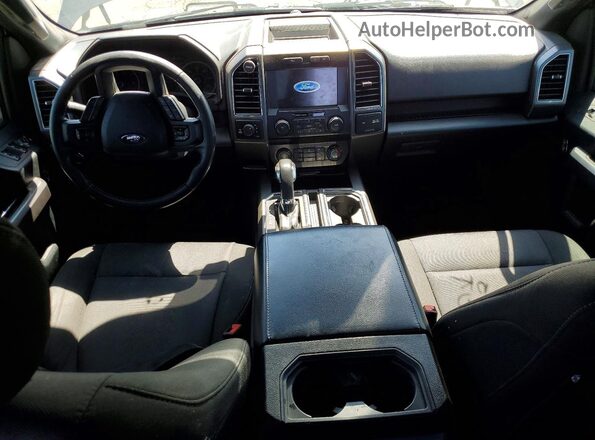 1FTEW1EP2KFC25259 2019 FORD F150 Серый Вид панели приборов