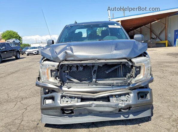 1FTEW1EP2KFC25259 2019 FORD F150 Серый Вид спереди
