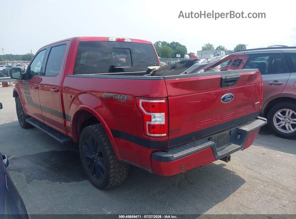 1FTEW1EP2LFB83404 2020 FORD F150 Красный 