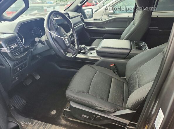 1FTEW1EP2MFA68366 2021 FORD F150 Silver Вид салону спереду