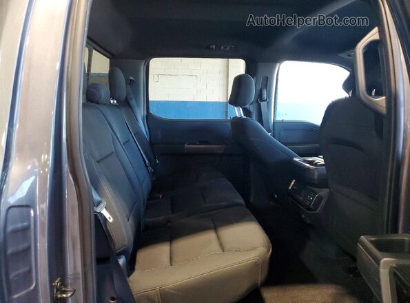 1FTEW1EP2MFA68366 2021 FORD F150 Silver Вид задніх сидінь