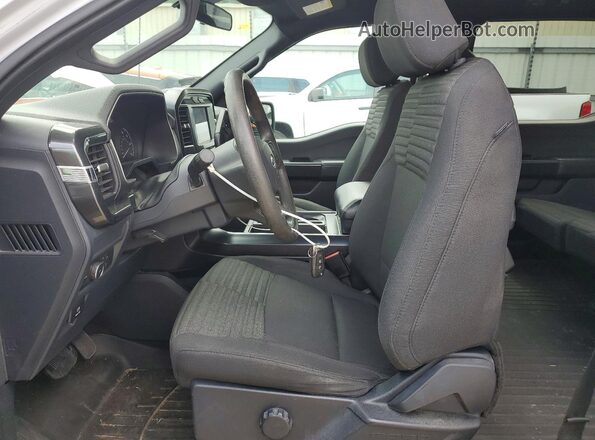 1FTEW1EP2NKD59586 2022 FORD F150 Серый Вид салона спереди