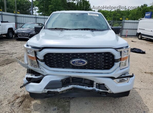 1FTEW1EP2NKD59586 2022 FORD F150 Серый Вид спереди