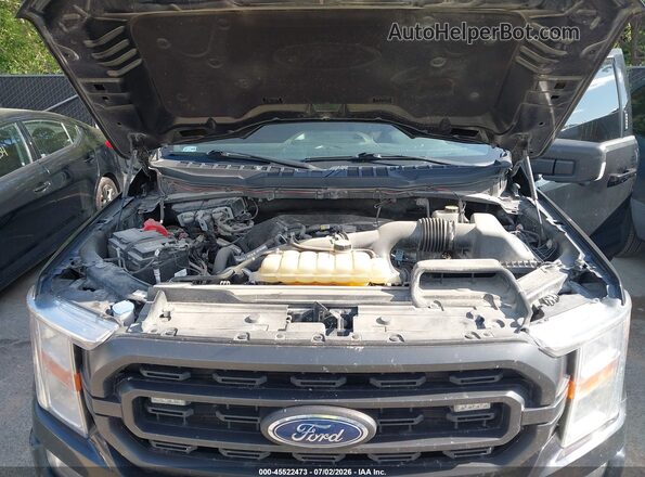 1FTEW1EP2NKD65744 2022 FORD F150 Black Widok z tyłu