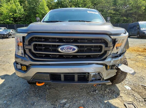 1FTEW1EP2PKD77038 2023 FORD F150 Серый Вид спереди