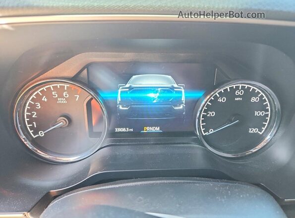 1FTEW1EP2PKD77038 2023 FORD F150 Серый Вид щитка приборов