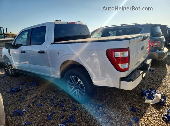 1FTEW1EP2PKE27467 2023 FORD F150 Blue Задня ліва чверть