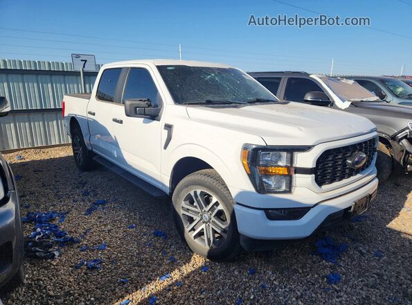 1FTEW1EP2PKE27467 2023 FORD F150 Blue Передня права чверть
