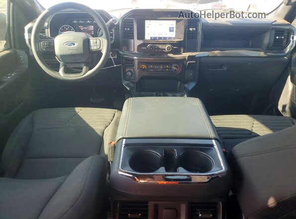 1FTEW1EP2PKE27467 2023 FORD F150 Blue Вид панелі приладів