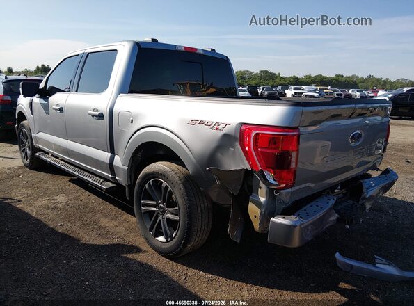 1FTEW1EP2PKF49388 2023 FORD F150 Gray Rear left