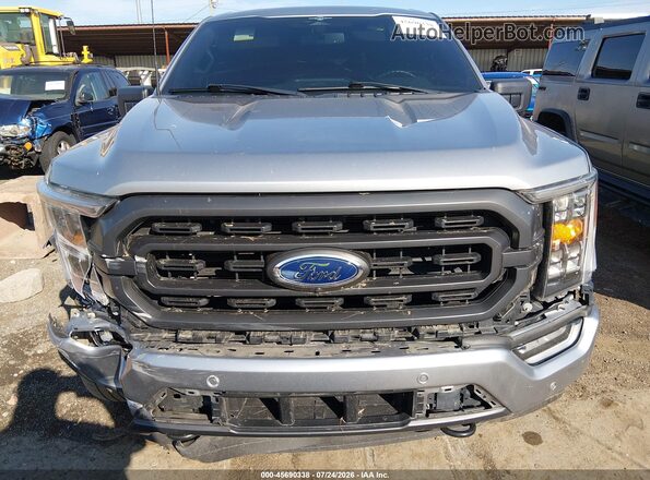 1FTEW1EP2PKF49388 2023 FORD F150 Gray Instrument cluster view