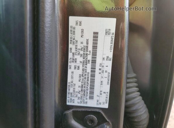 1FTEW1EP3GFB69310 2016 FORD F150 Gray Widok komory silnika