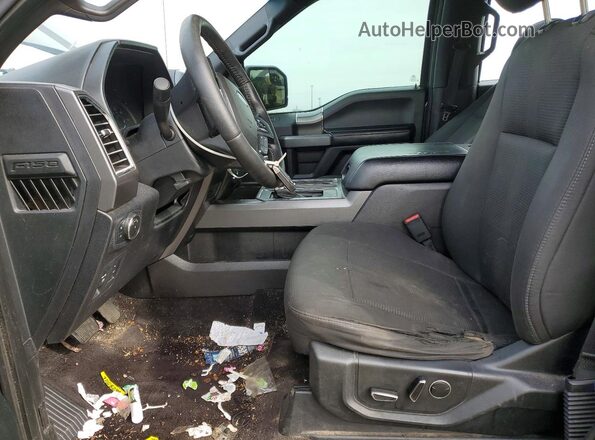 1FTEW1EP3GFB69310 2016 FORD F150 Gray Widok wnętrza z przodu