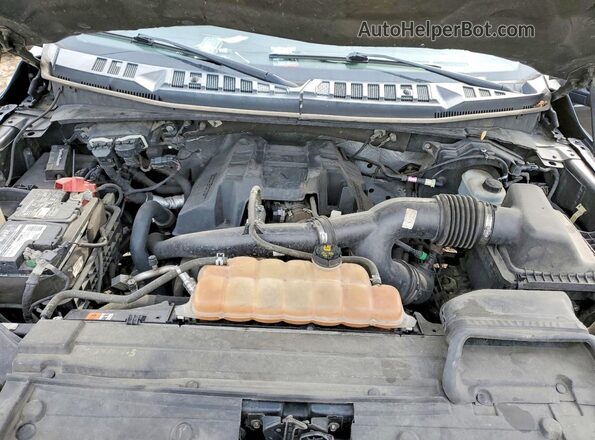1FTEW1EP3GFB69310 2016 FORD F150 Gray Widok wnętrza z tyłu