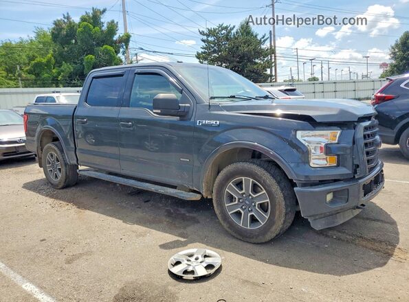 1FTEW1EP3GFC24998 2016 FORD F150 Серый Передняя правая четверть