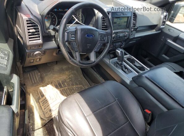 1FTEW1EP3GFC24998 2016 FORD F150 Серый Вид панели приборов