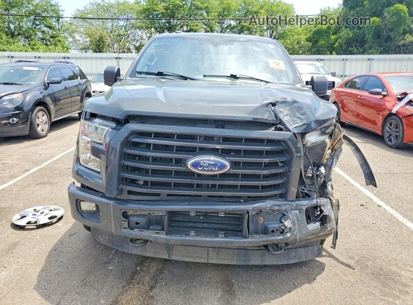 1FTEW1EP3GFC24998 2016 FORD F150 Серый Вид спереди
