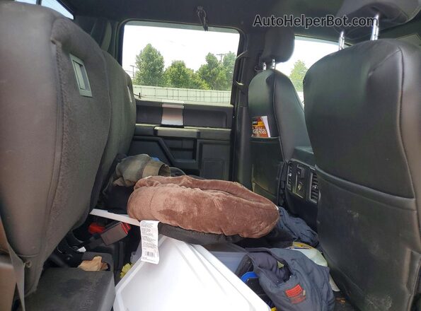 1FTEW1EP3GFC24998 2016 FORD F150 Серый Вид задних сидений