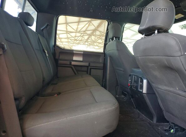 1FTEW1EP3GFC54972 2016 FORD F150 Black Rear seats view