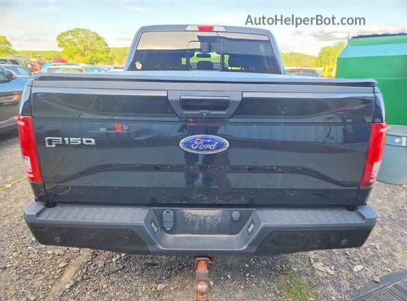 1FTEW1EP3GFD18119 2016 FORD F150 Black უკანა ხედი