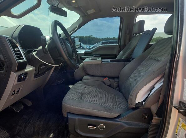 1FTEW1EP3GKD07953 2016 FORD F150 Silver Front interior view