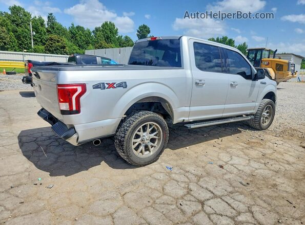 1FTEW1EP3GKD07953 2016 FORD F150 Silver Rear right