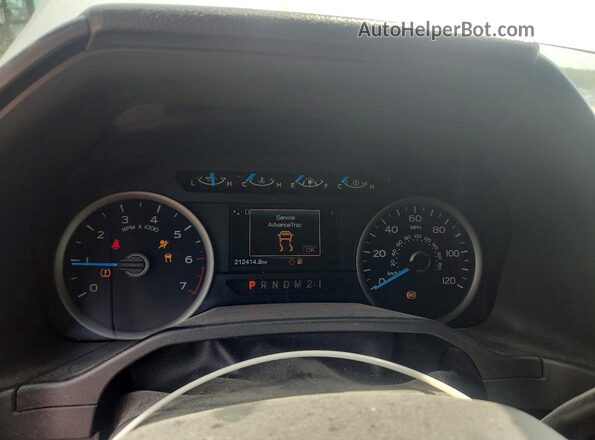 1FTEW1EP3GKD07953 2016 FORD F150 Silver Instrument cluster view