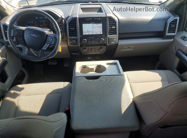 1FTEW1EP3HFB48118 2017 FORD F150 White Առջևի վահանակի տեսք