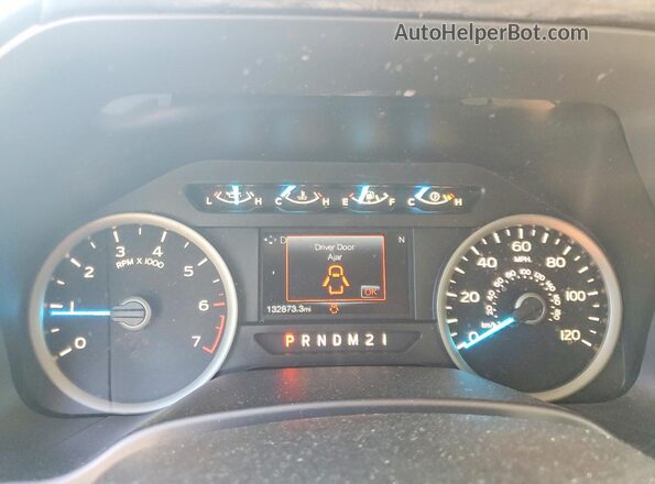 1FTEW1EP3HFB48118 2017 FORD F150 White Սարքավորումների վահանակի տեսք