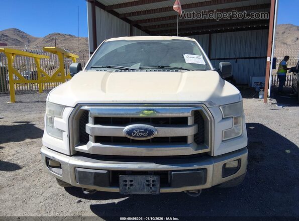 1FTEW1EP3HKC35525 2017 FORD F150 White Դիմացի տեսք