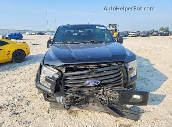 1FTEW1EP3HKC76401 2017 FORD F150 Black Դիմացի տեսք