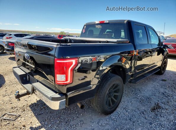 1FTEW1EP3HKC87513 2017 FORD F150 Черный Задняя правая четверть