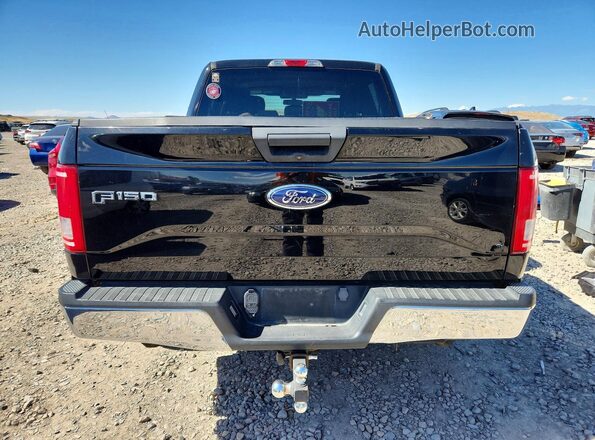 1FTEW1EP3HKC87513 2017 FORD F150 Черный Вид сзади