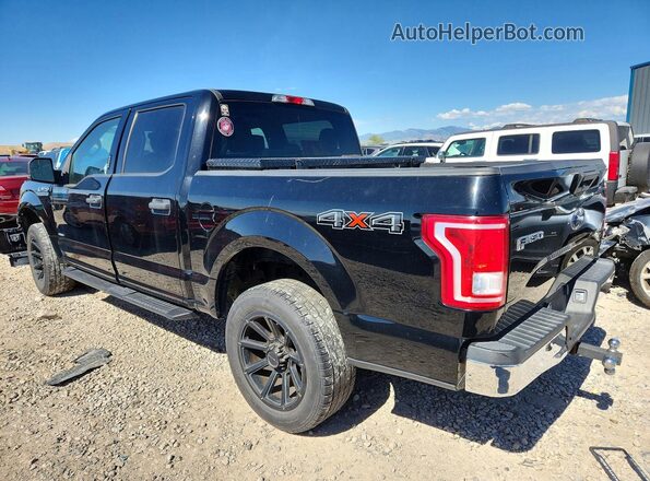 1FTEW1EP3HKC87513 2017 FORD F150 Черный Задняя левая четверть