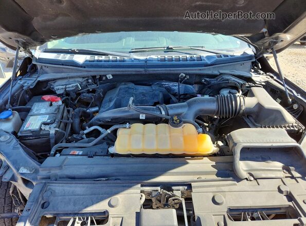 1FTEW1EP3HKC87513 2017 FORD F150 Черный Вид задней части салона